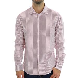 CAMICIA RIGHE ROSSO
